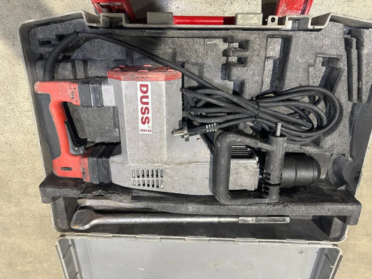 DUSS Abbruchhammer PK 160 A Set Meißelhammer 9,8kg - 6-Kant 1300 Watt