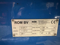 Rom Ecofit Rohrreinigungsmaschine 150bar-100l/m Einbaumaschine Funkfernbedienung