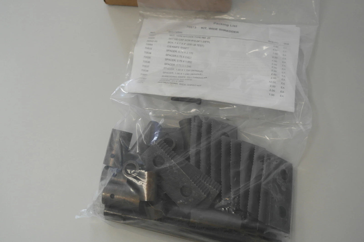 Bear Cat Schneidermesser Ersatzmesser #70973 /SC3265, SC3342, SC3305 SHREDDER