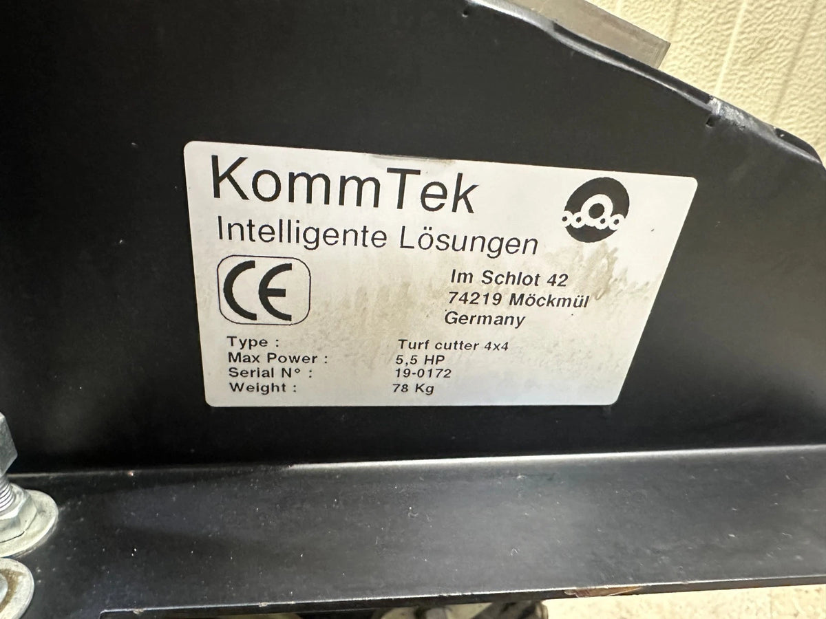 KommTek Turf cutter 4x4  Rasensodenschneider