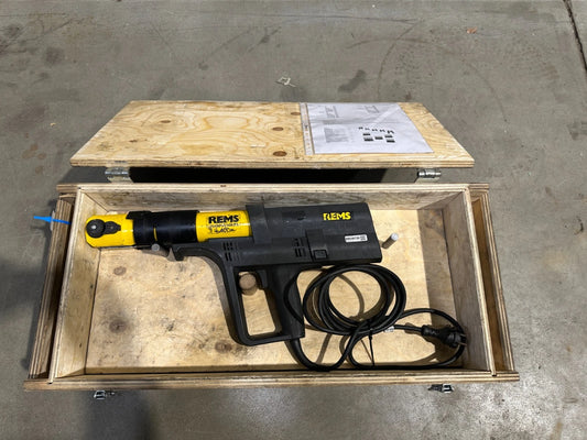 Rems Power Press XL Pressmaschine Z6 Z2 Adapter Pressringen M42 54 und M22 28 35