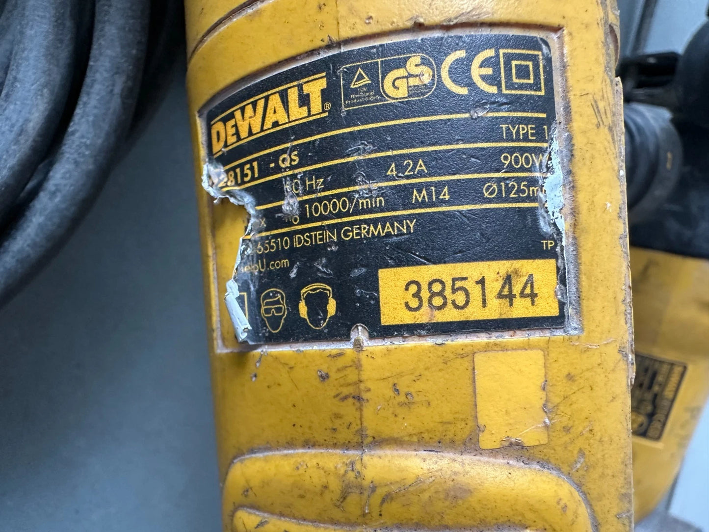 DeWalt D25124 Bohrhammer / Winkelschleifer D28151 QS / DeWalt 18V akkuschrauber