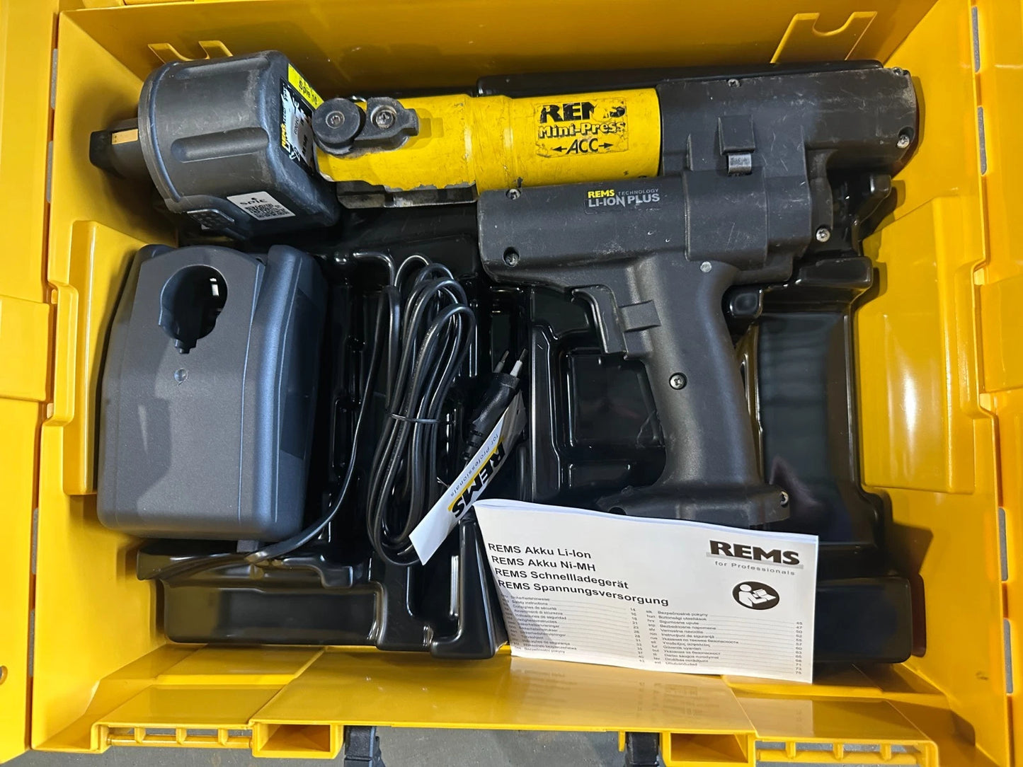 Rems Pressmaschine Mini Akku-Press ACC 14,4V ACC