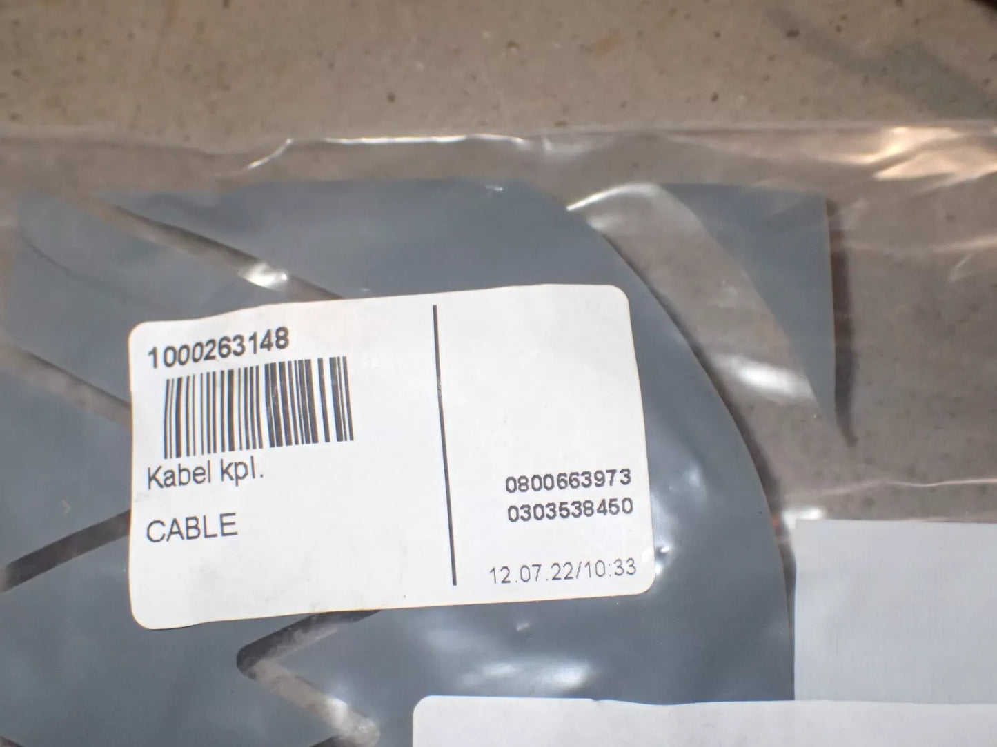 Original Wacker 1000263148 Kabel set