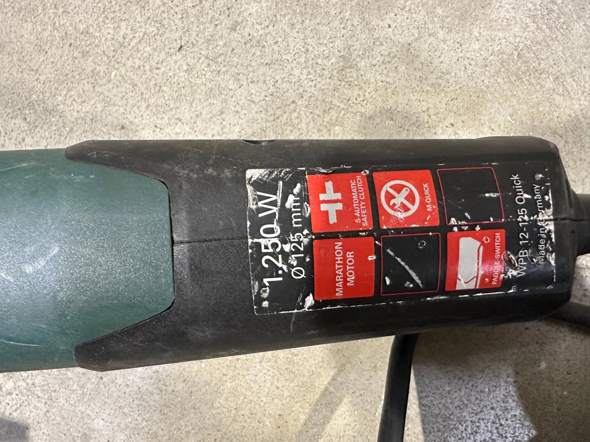 Metabo WPB 12-125 QUICK Winkelschleifer  Nr.105