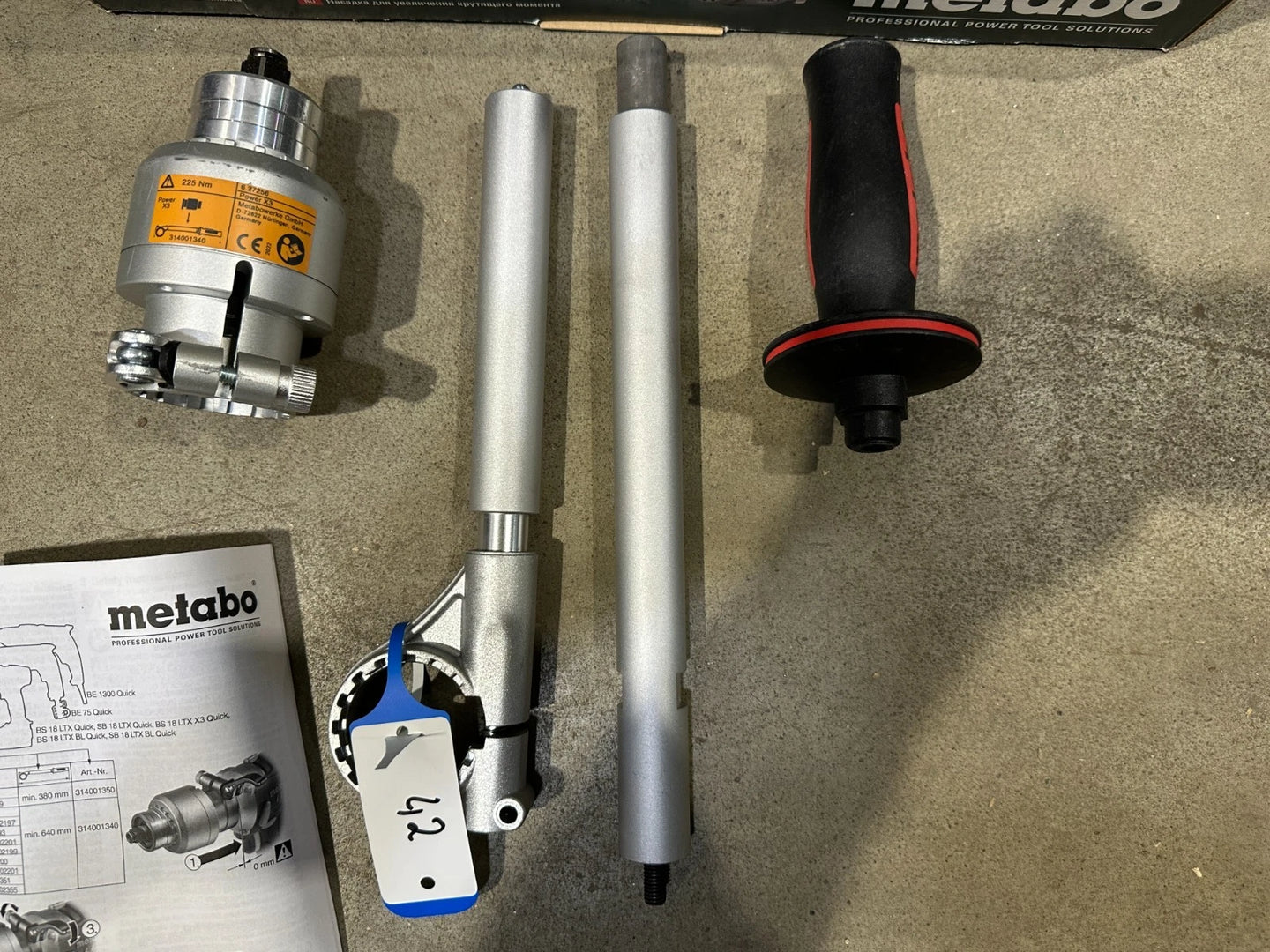 Metabo Power X3 225Nm Vorsatz Nr.42