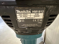 Makita MH 1812 Meisselhammer Stemmhammer mit 2x Spitz Meissel