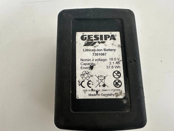 compare product Akku Gesipa 18 V , 2.1 Ah