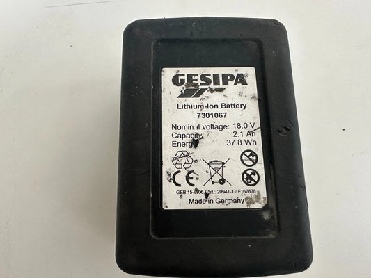 Akku Gesipa 18 V , 2.1 Ah