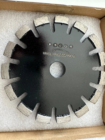 compare product Diamant Scheibe 150mm für Baier BDN 453 Schlitzfräse Mauernutfräse Kanalfräse