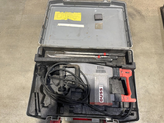 DUSS Abbruchhammer PK 160 A Set Meißelhammer 9,8kg - 6-Kant 1300 Watt