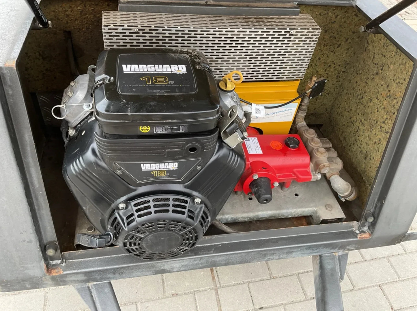 Rioned HD luxe Rohrreinigungsmaschine 150bar-40 l/m.