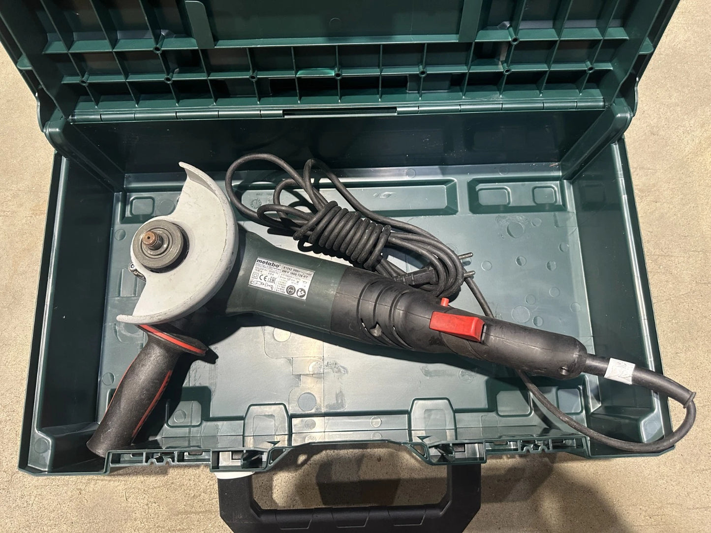 Metabo WEV 1500-125 RT Winkelschleifer Nr.135 4007430297402