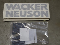 2x Original Wacker Aufkleber LOGO 160mmx470mm
