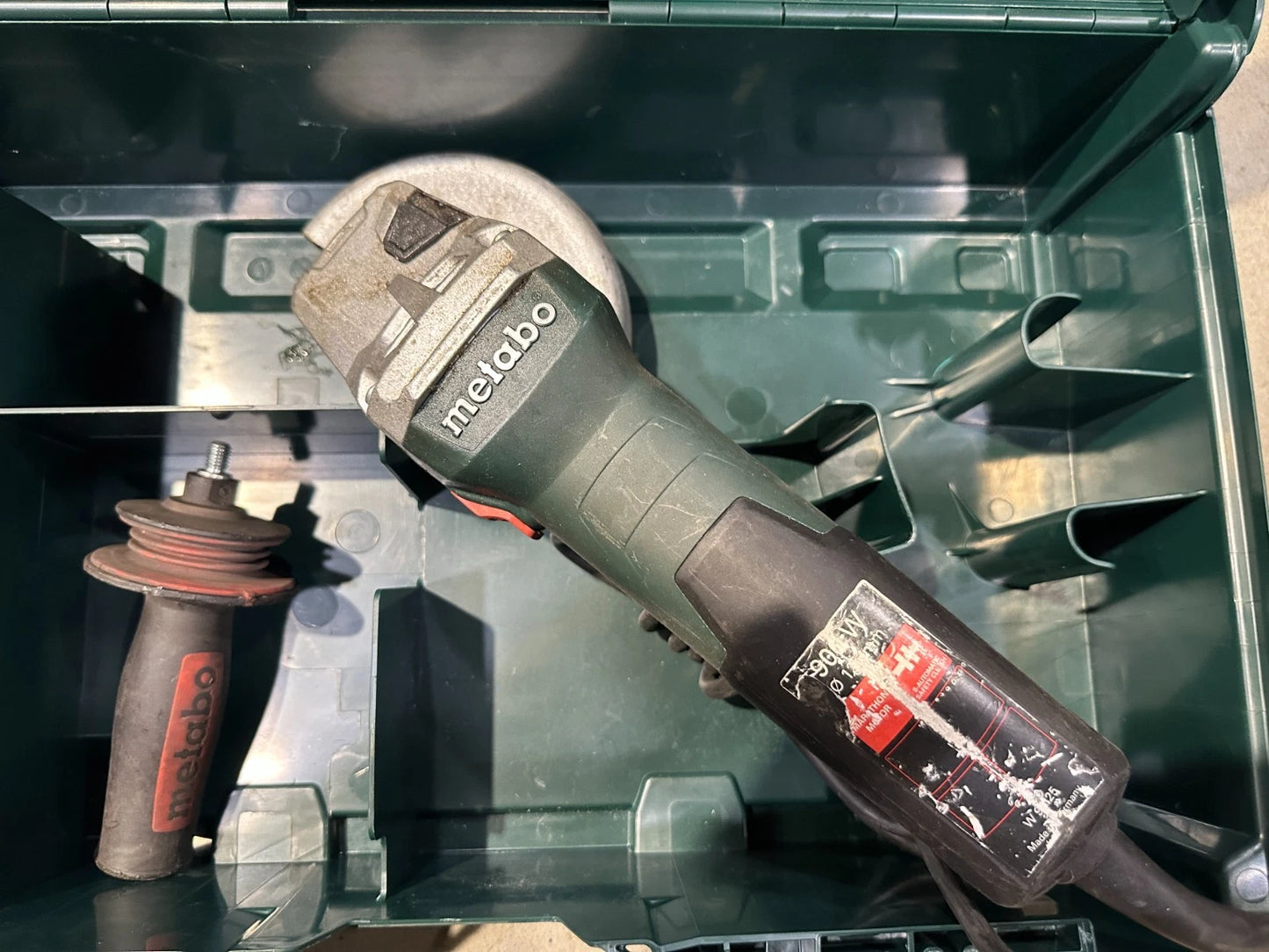 Metabo W 9-125 Quick Winkelschleifer 600374000  Nr.128 4007430240989