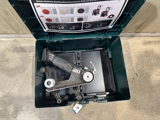 Metabo Akku Rohrbandschleifer RB 18 LTX 60 18V, ohne Akku/Ladegerät Nr.94 4007430214171