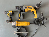 DeWalt D25124 Bohrhammer / Winkelschleifer D28151 QS / DeWalt 18V akkuschrauber