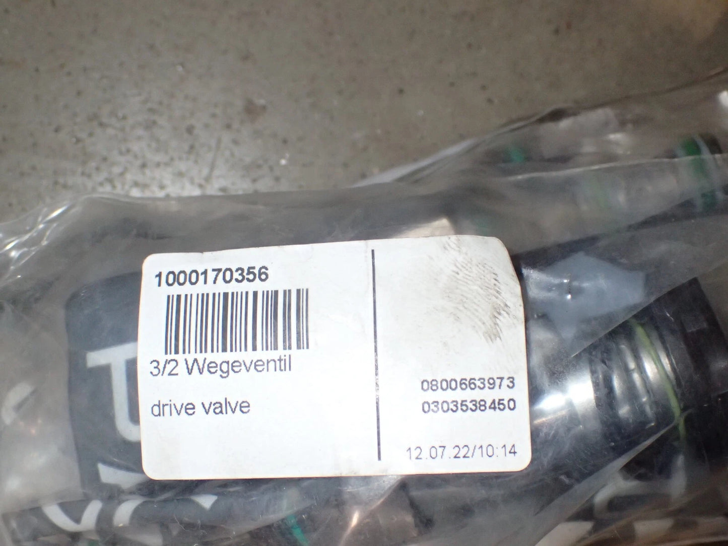 1x Original Wacker 3/2 Wegeventil WK07L 01-C-V
