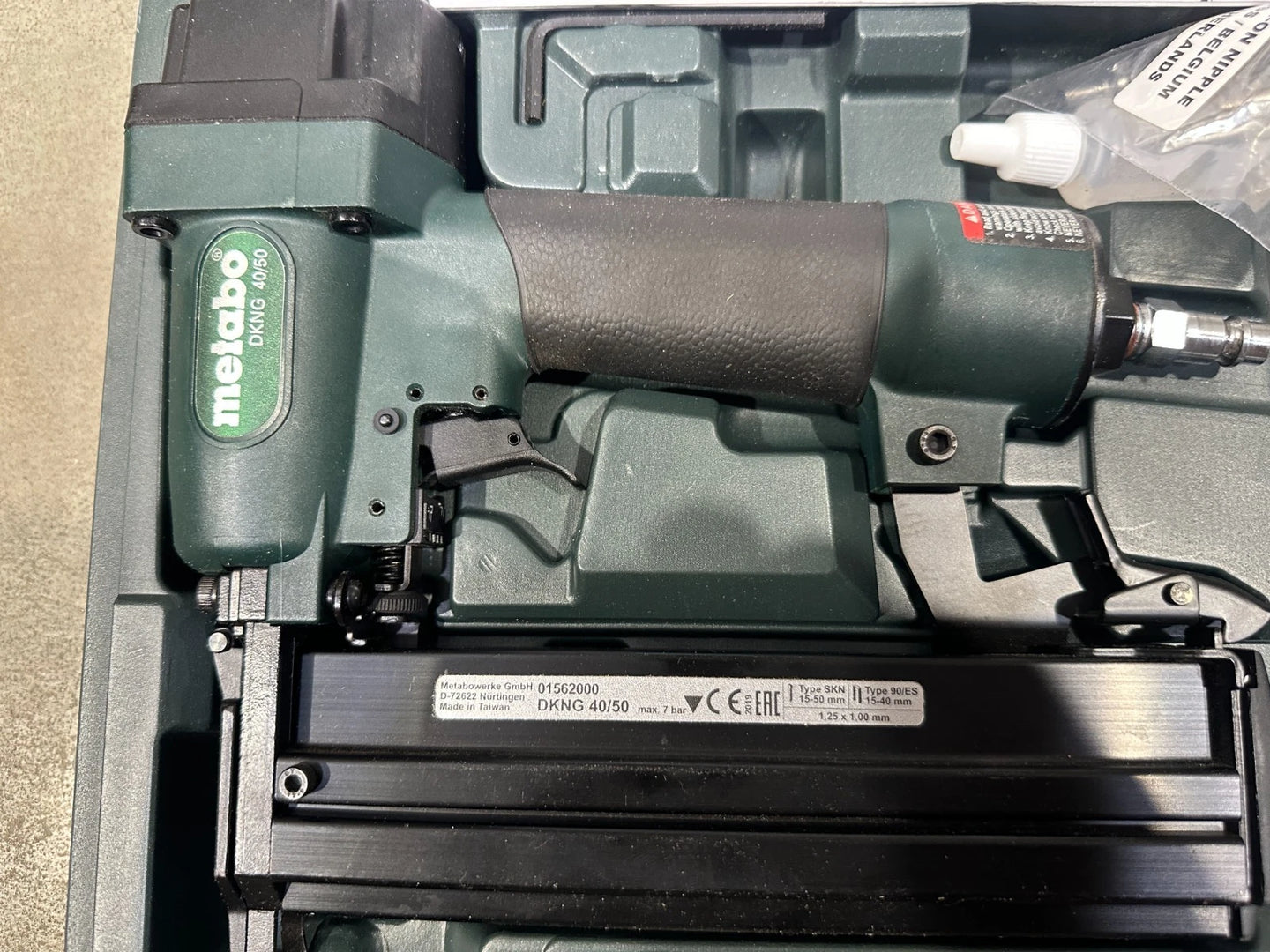 Metabo Druckluft-Klammer-Nagelgerät DKNG 40/50 Nr.29