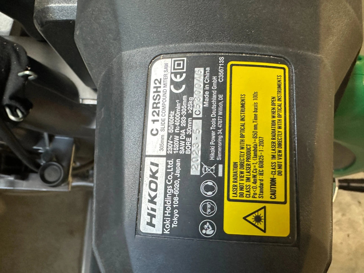 Hikoki C12RSH2 Afkortzaag 305 mm 107x312 mm met 712650 Onderstel