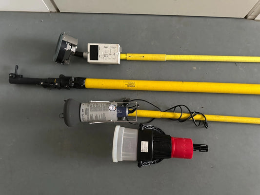 Siemens DZ 1193 /RE 6 T /FDUM 292 telescopic rod 2.1m/7.3. Smoke detector