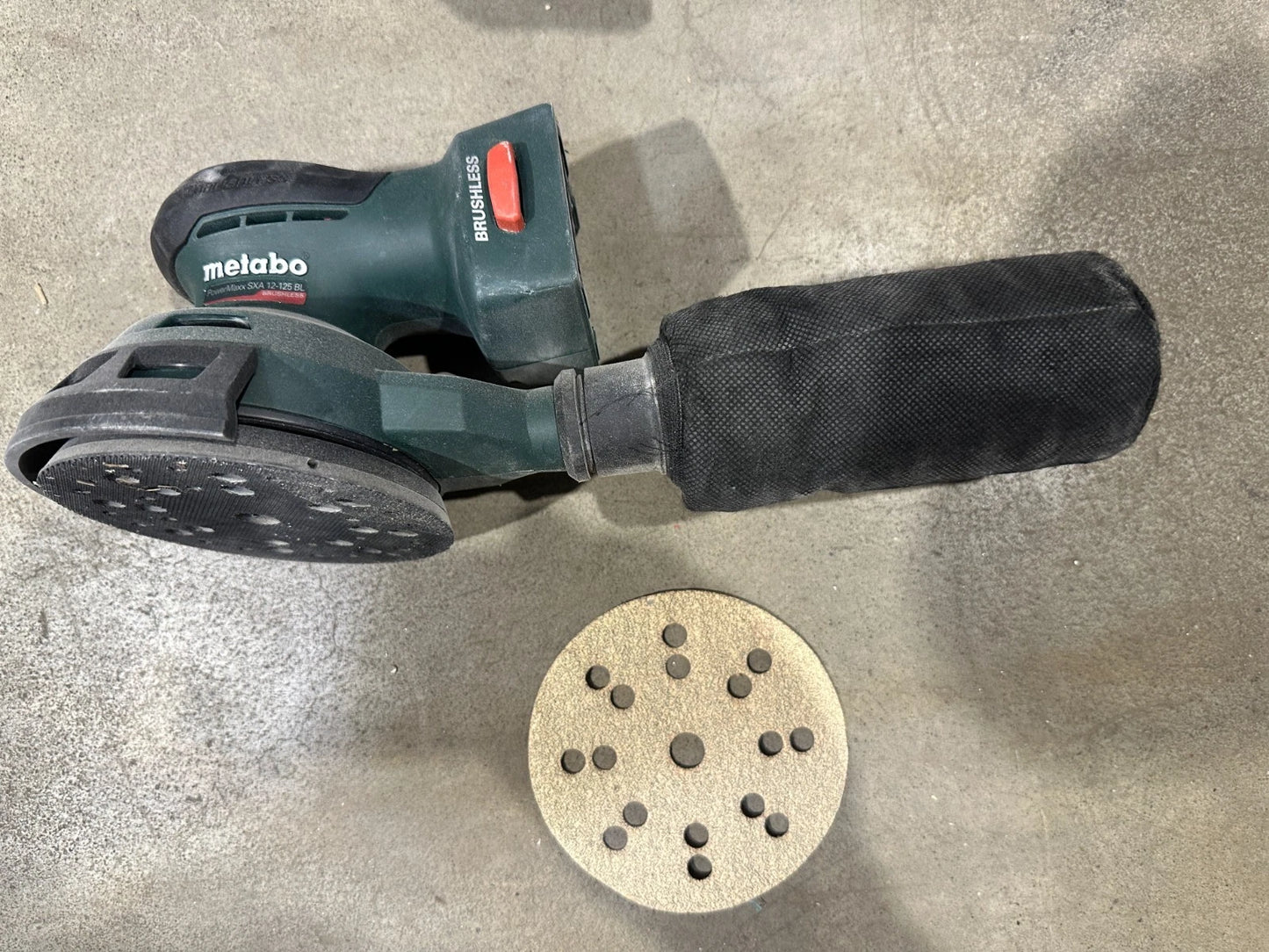 Metabo PowerMAXX SXA 12-125 BL  Akku Exzenterschleifer Nr.7