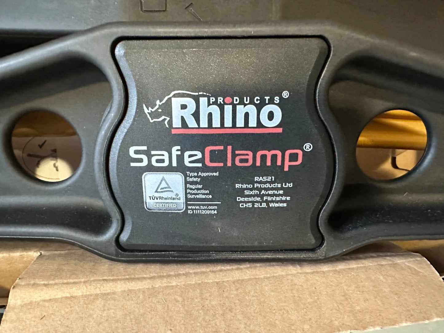 Rhino RAS21 SafeClamp Leitersicherung Leiterklemme 1 Paar/2 Stück Leiterhalter 5060191574068