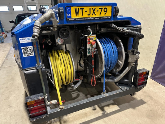 Rioned MultiJet Rohrreinigungsmaschine 150bar-100l/m Funkfernbedienung