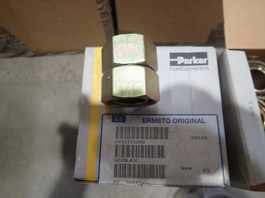 1x Parker GZ 28-L Gerader Zwischenstutzen
