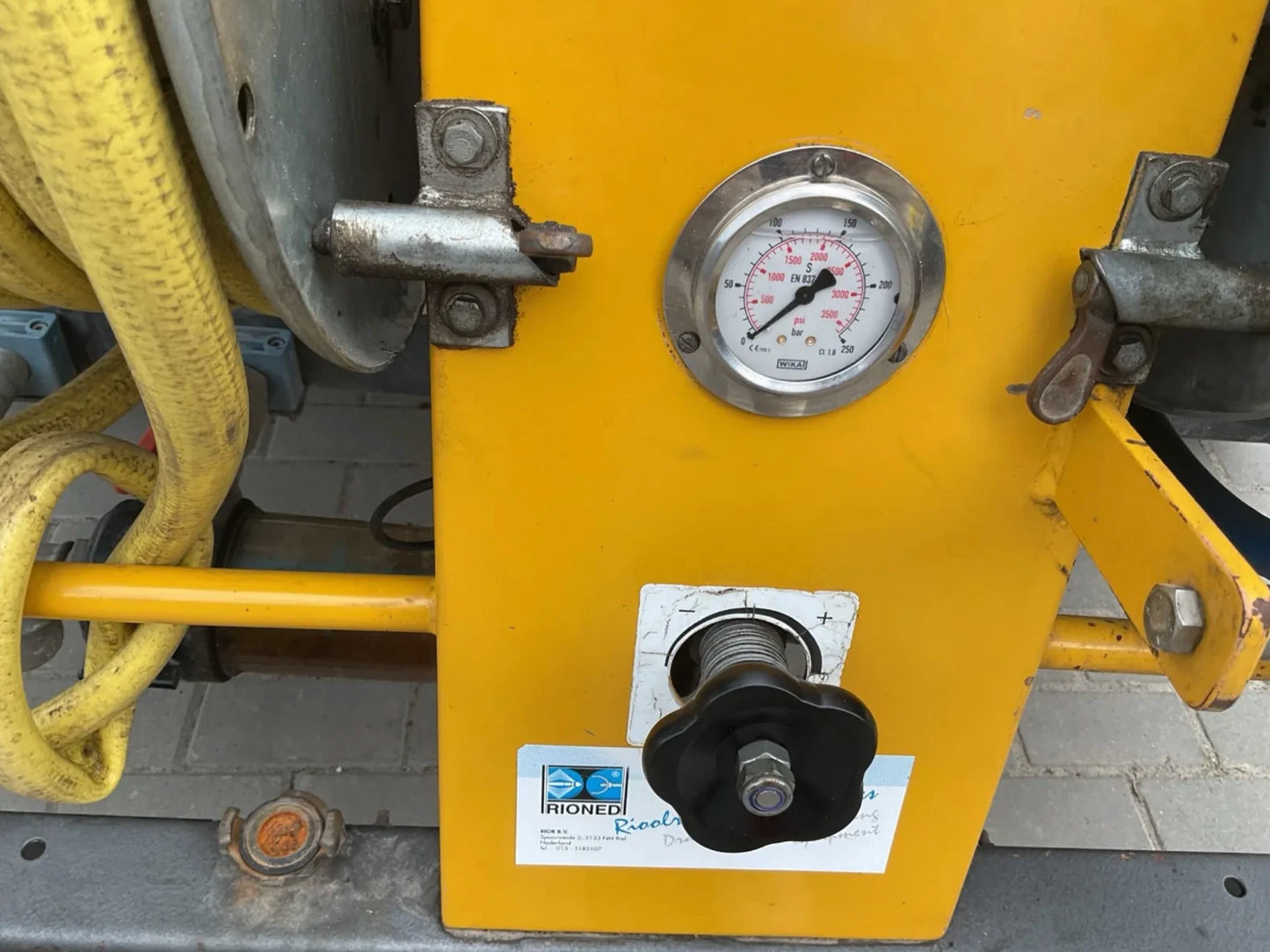 Rioned HD luxe Rohrreinigungsmaschine 150bar-40 l/m.