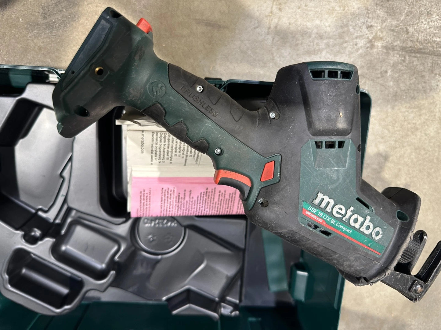 Metabo SSE 18 LTX BL Säbelsäge Sägemaschine Akku Säge Nr.4 4061792181298