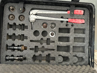 Rehau A2 Presszange Presse Pressmaschine Akku-Schiebehülsengerät