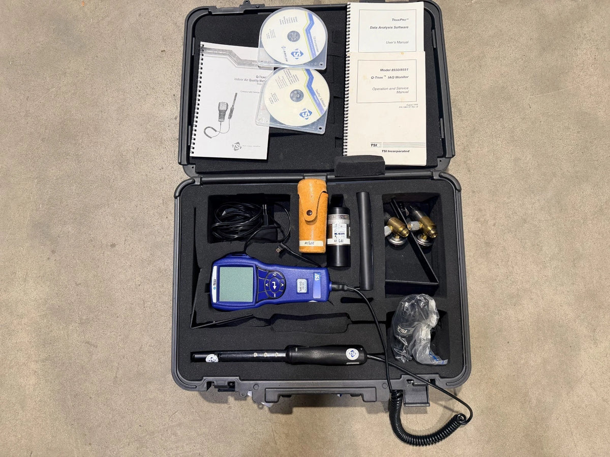 TSI 7565-X  Q-Trak Raumluftqualitätsmonitor Messgerät CO2 Temperatur