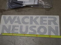 2x Original Wacker Aufkleber LOGO 160mmx470mm