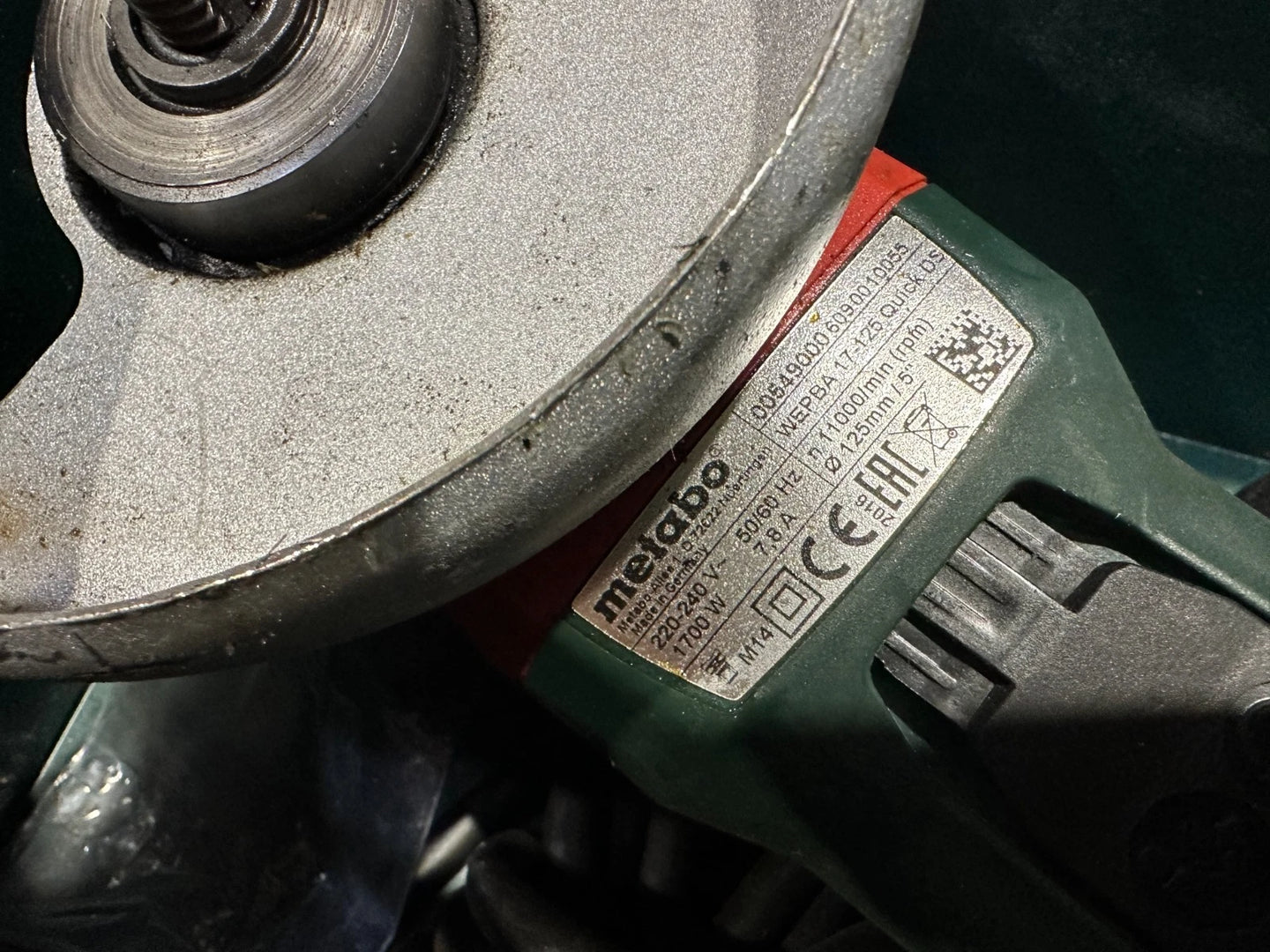 Metabo WEPBA 17-125 QUICK DS Winkelschleifer  Nr.113