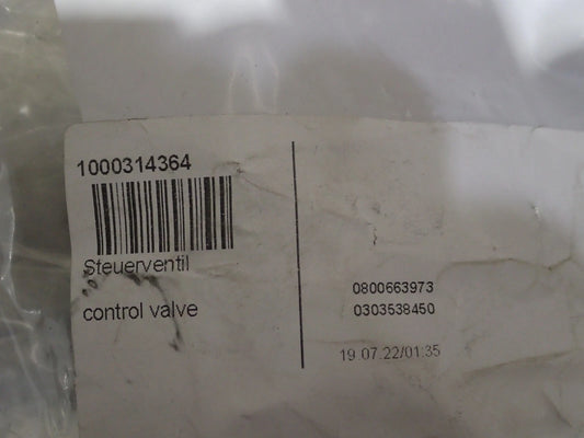 1x Original Wacker control valve 1000314364 for EW100