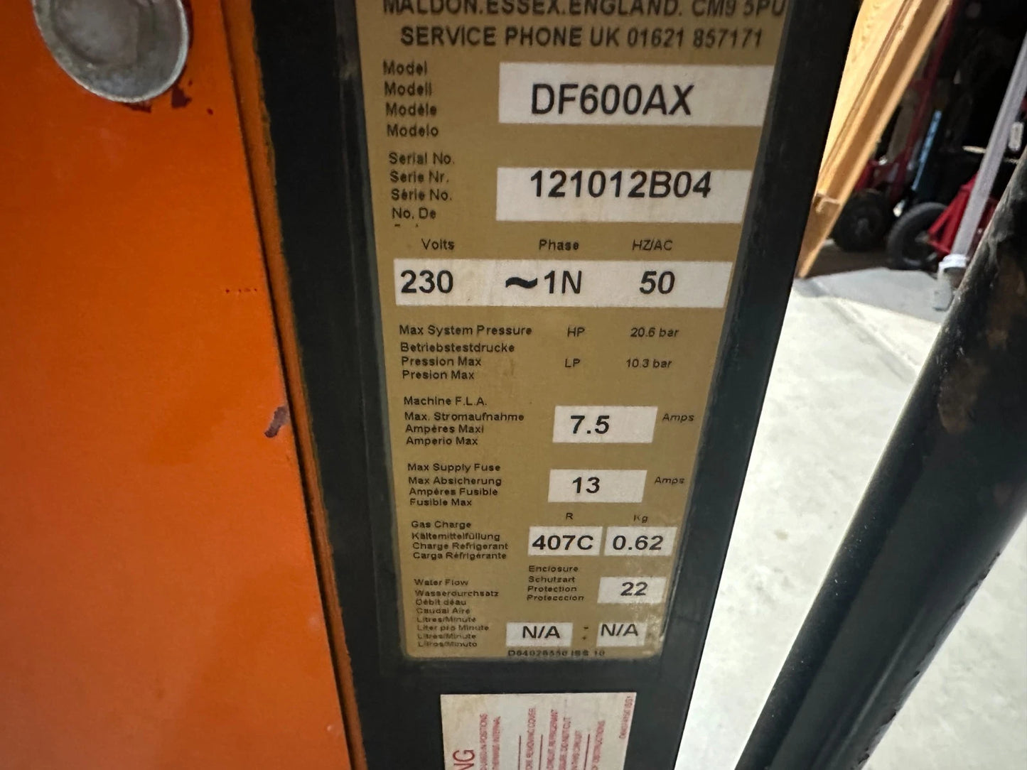 DRYFAST DF 600 AX  Bautrockner Trocknungsgerät Kondenstrockner