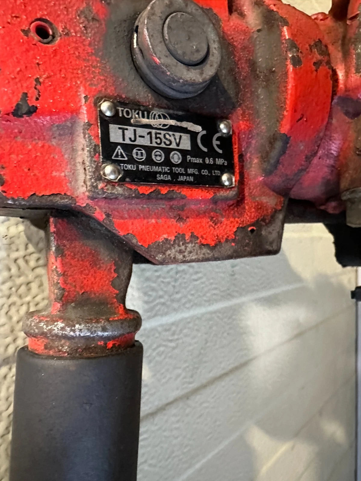 TOKU TJ-15SV Heavy Air Breaker Druckluft Abbruchhammer.