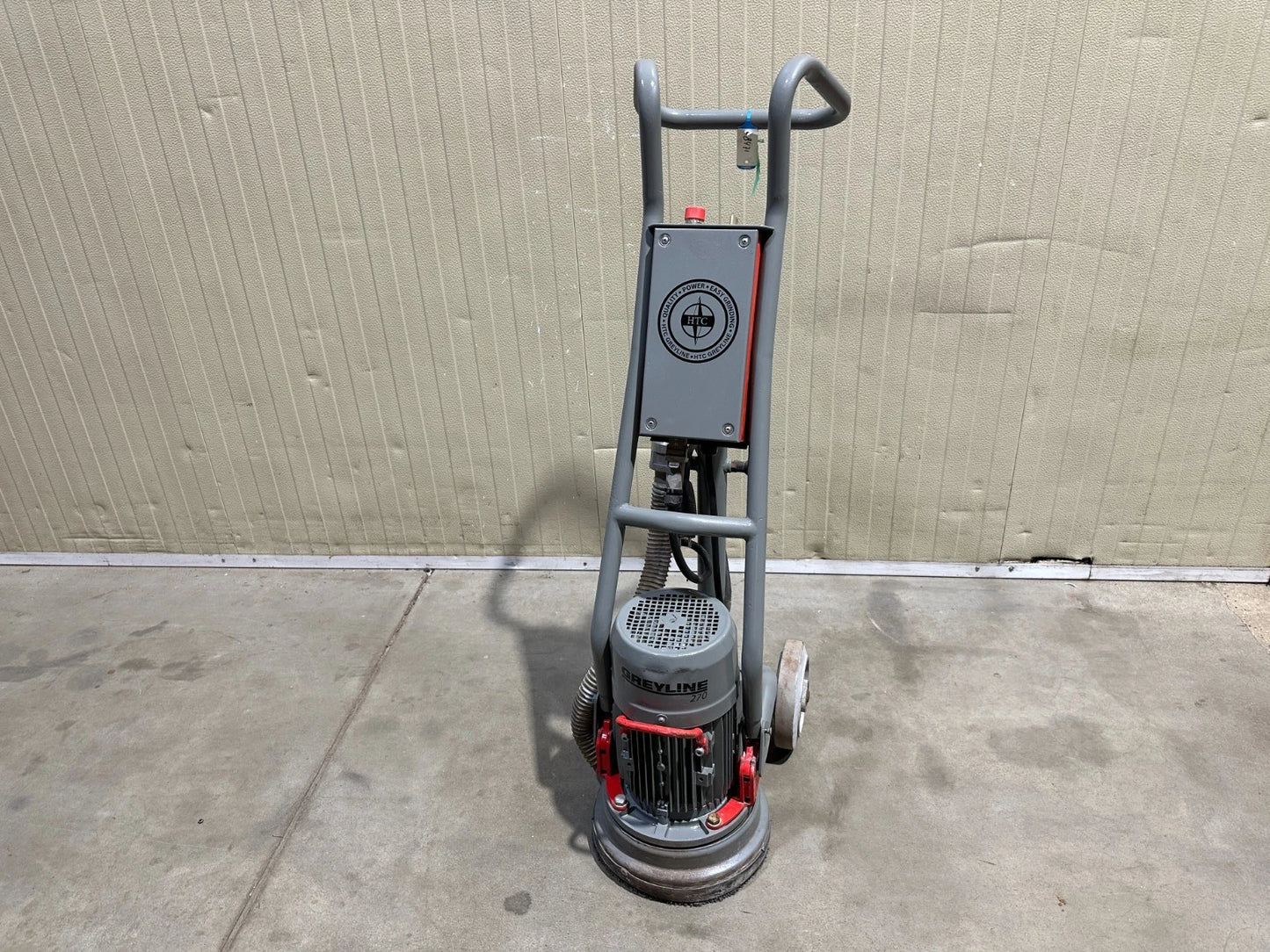 ---Diamantschleifmaschine HTC GL270  Bodenschleifmaschine 53kg. 8471
