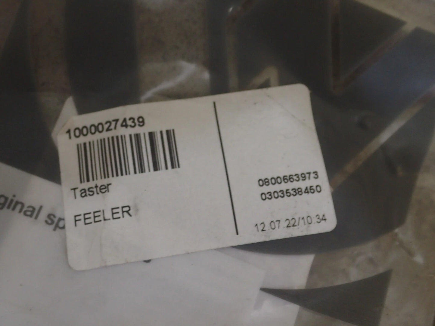 1x Original Wacker taster 1000027439