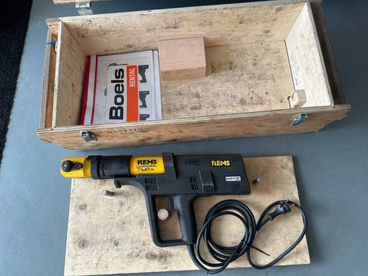 Rems Power Press XL Pressmaschine Z6 Z2 Adapter Pressringen M42 54 und M22 28 35