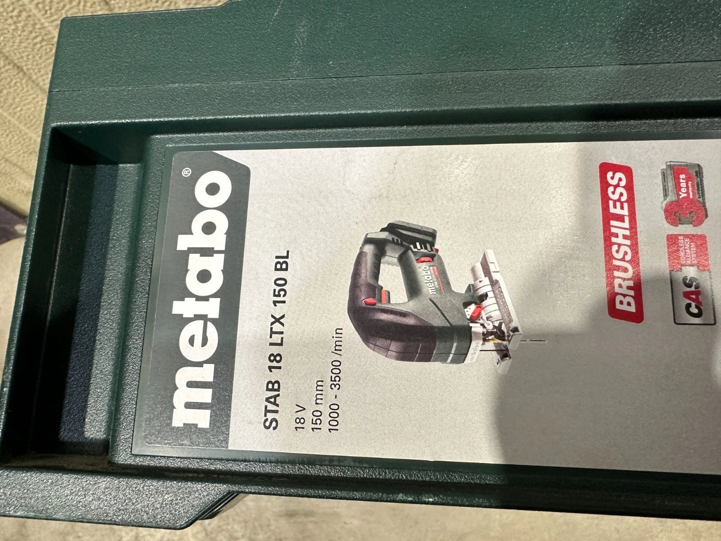 Metabo STAB 18 LTX  150 BL Solo 18V metaBox Akku Stichsäge Nr.44