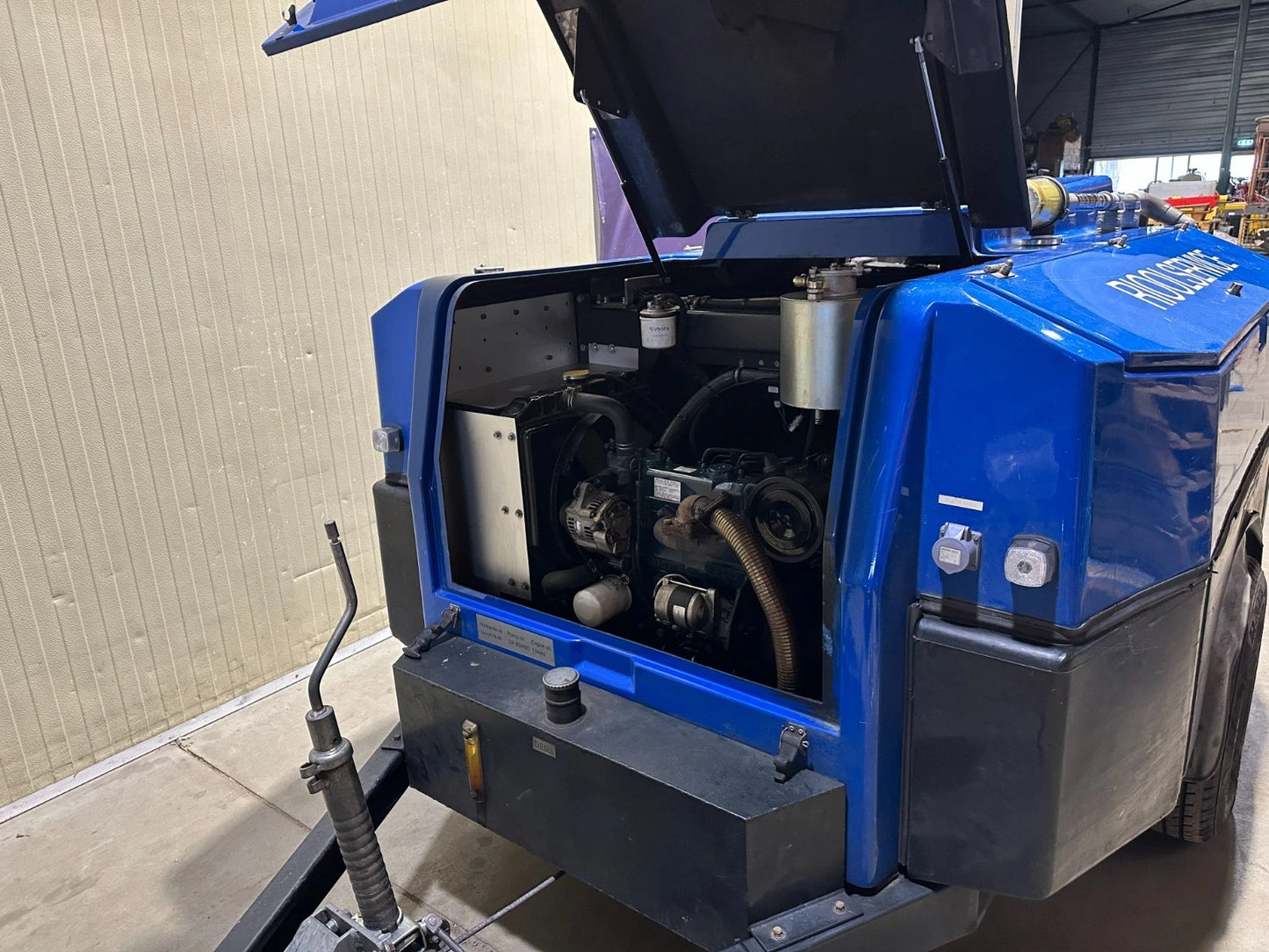 Rioned MultiJet Rohrreinigungsmaschine 150bar-100l/m Funkfernbedienung