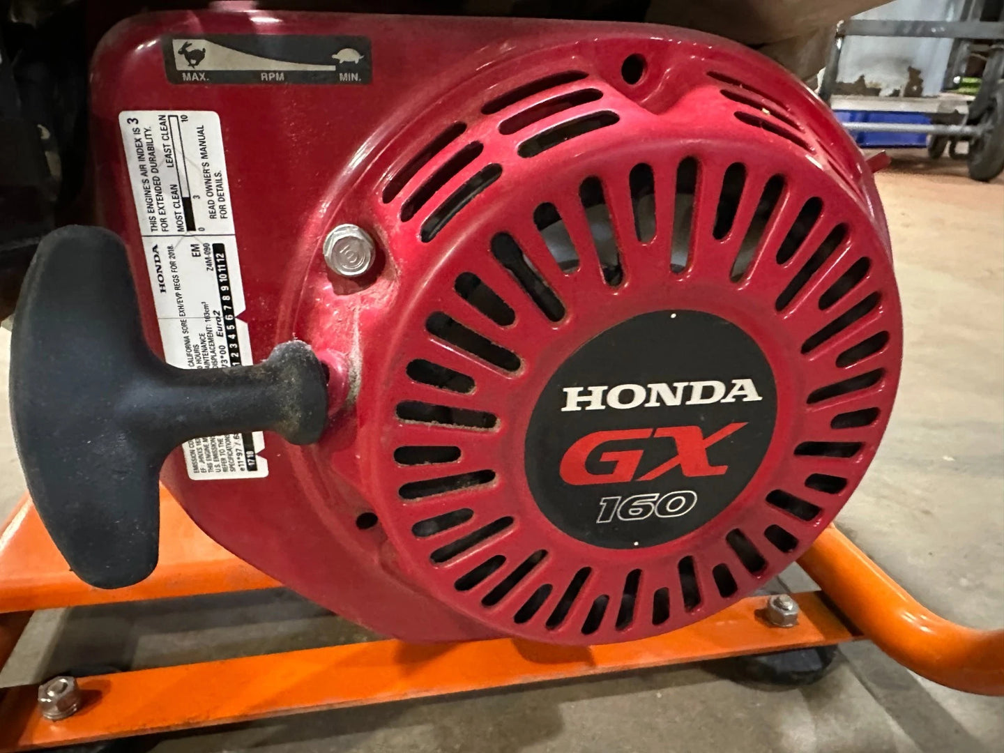 KOSHIN Japan Benzin-Brauchwasserpumpe 3" SEH-80X 1100 L/min,Honda Motor Wacker