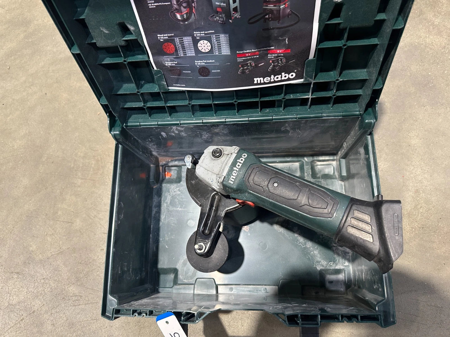 Metabo S 18 LTX 115 Akku-Satiniermaschine SOLO 600154850 Nr.115 4007430206817