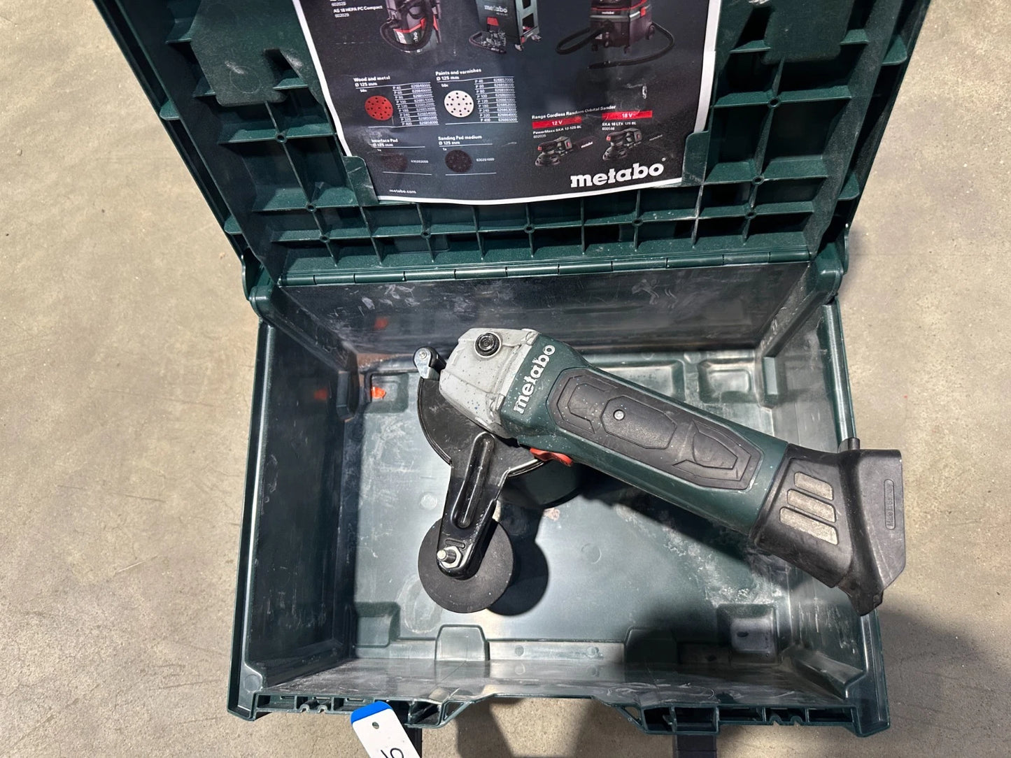 Metabo S 18 LTX 115 Akku-Satiniermaschine SOLO 600154850 Nr.115 4007430206817