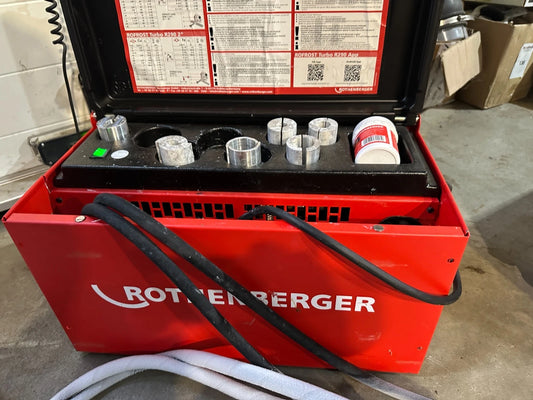 Rothenberger ROFROST TURBO R290 Einfriergerät 1/4" inkl. 6 Reduziereinsätze 4004625470336