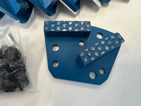 DIAMAG Wing Bleu 9 x diamond segments 18/20 grit