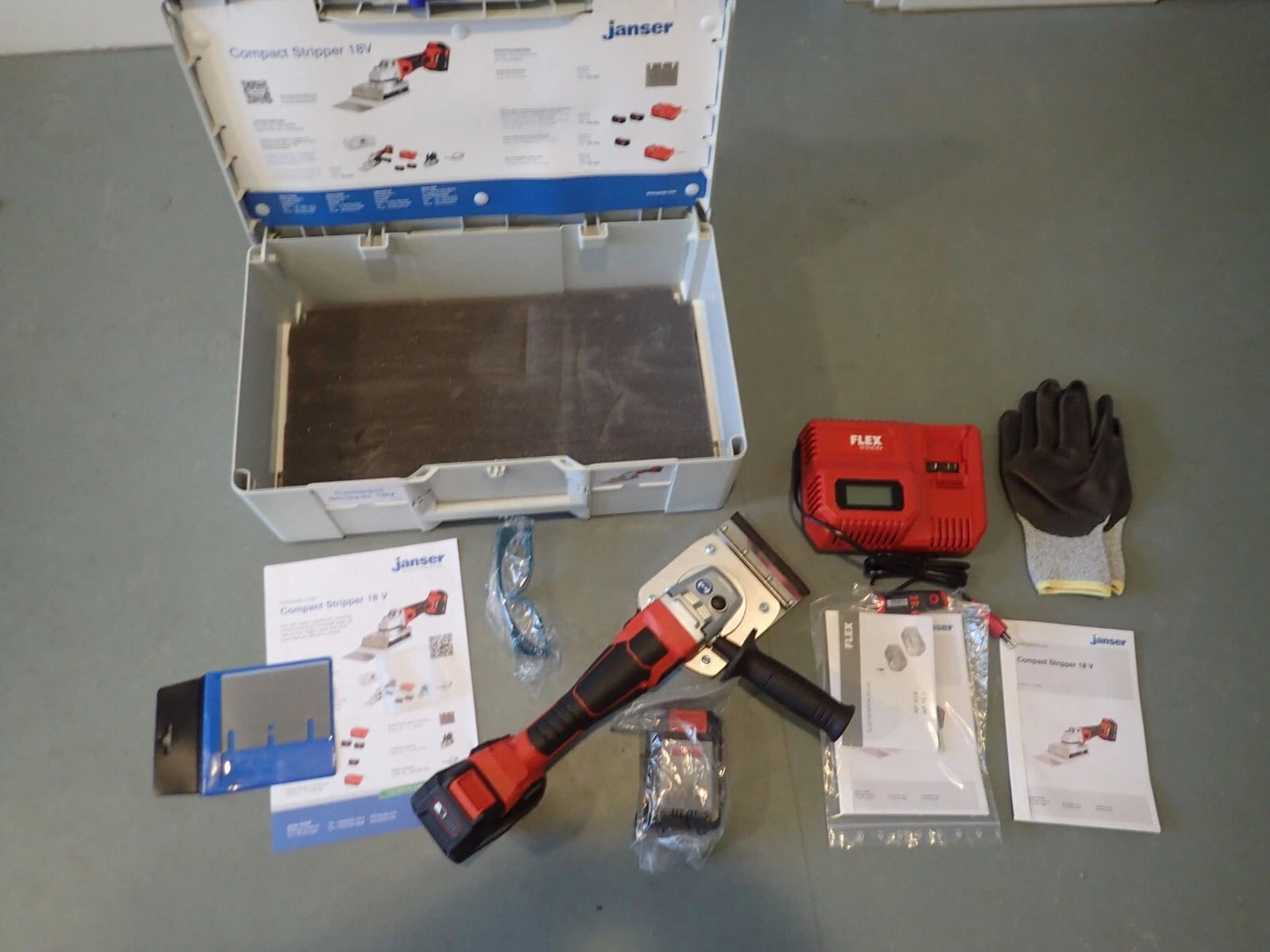 Janser compacte striptang 18V