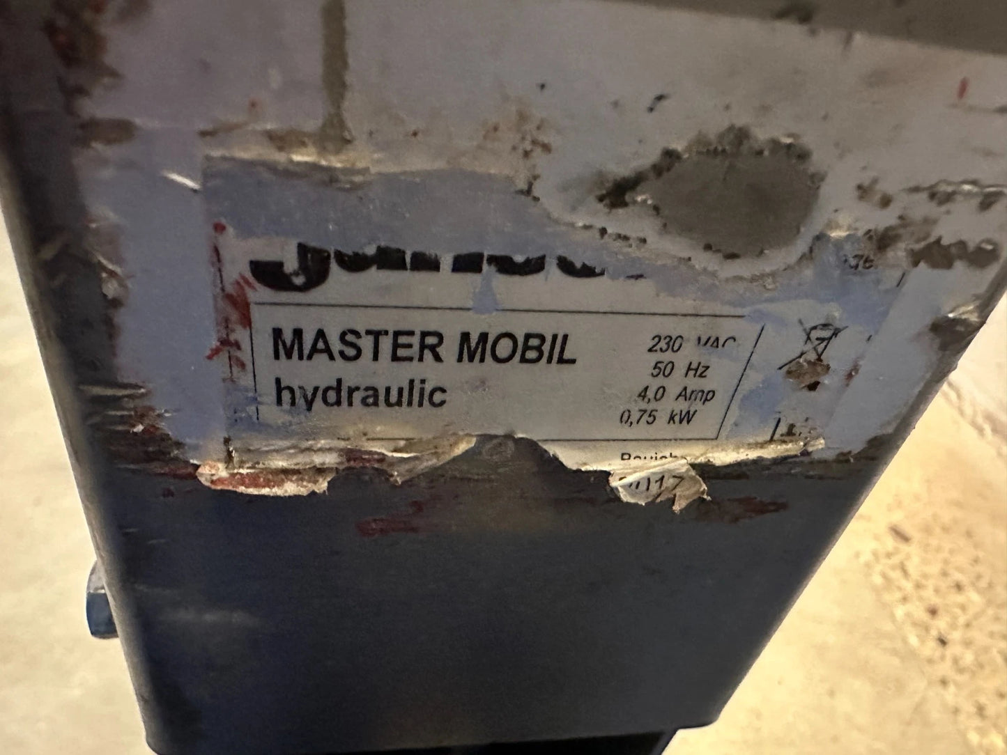 Janser Master MOBIL Vario Stripper Silent Bodenbelagsentferner stripper 8339